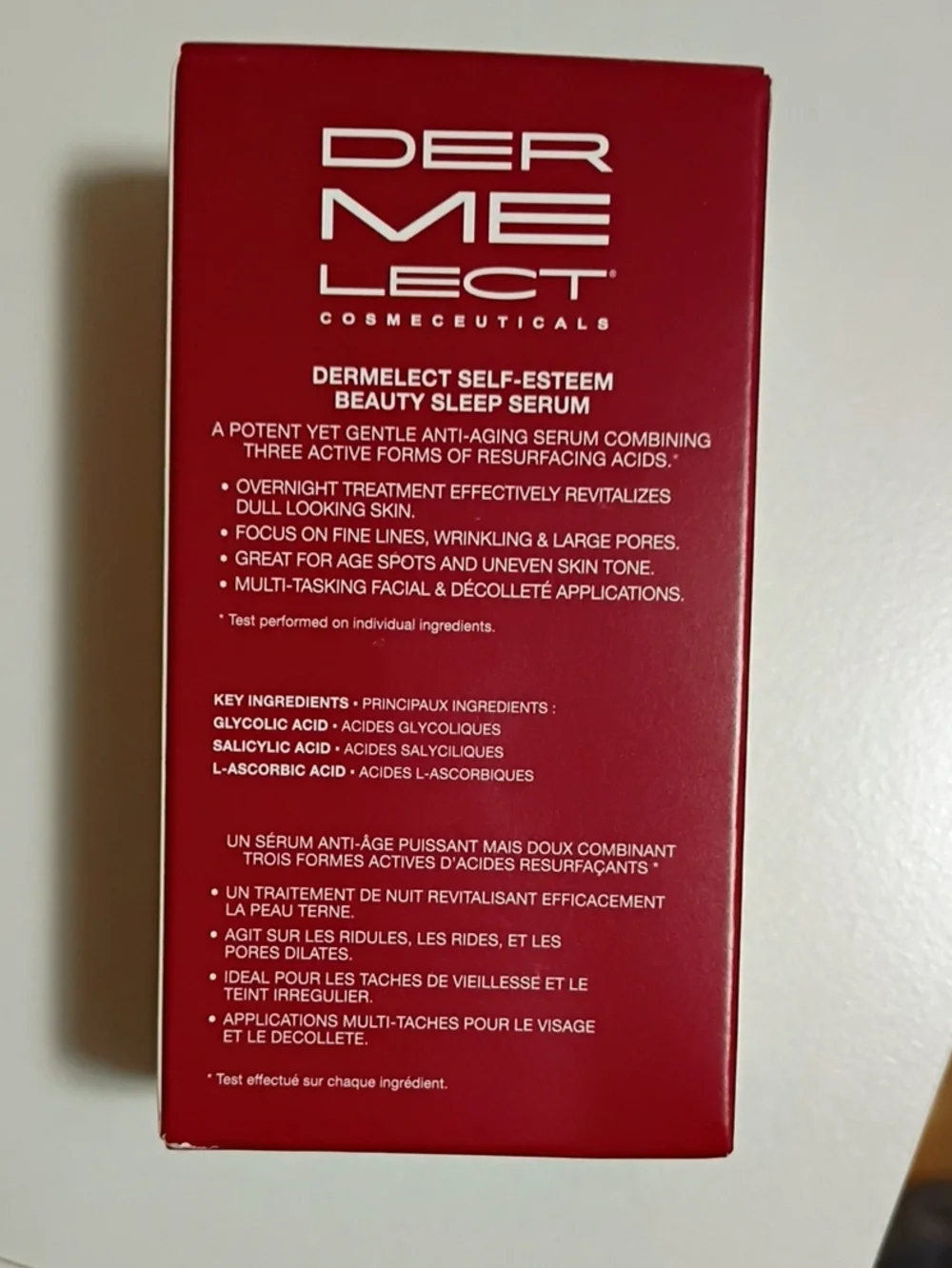 Dermelect Self Esteem Beauty Sleep Serum